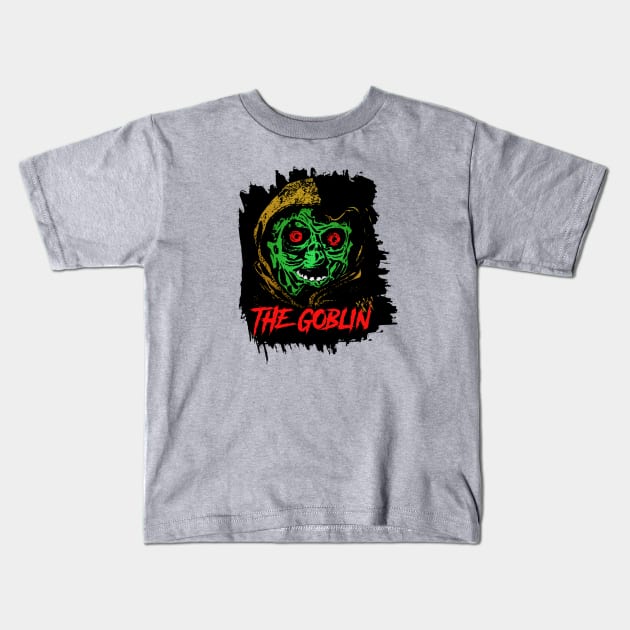 THE GOBLIN VINTAGE Kids T-Shirt by theanomalius_merch